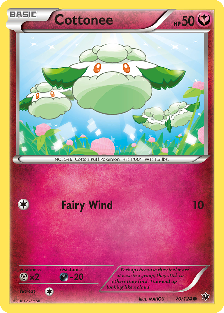 Cottonee (70/124) [XY: Fates Collide] | Deep Dive Games St. Marys