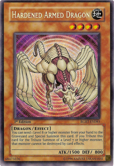 Hardened Armed Dragon [RGBT-EN083] Secret Rare | Deep Dive Games St. Marys