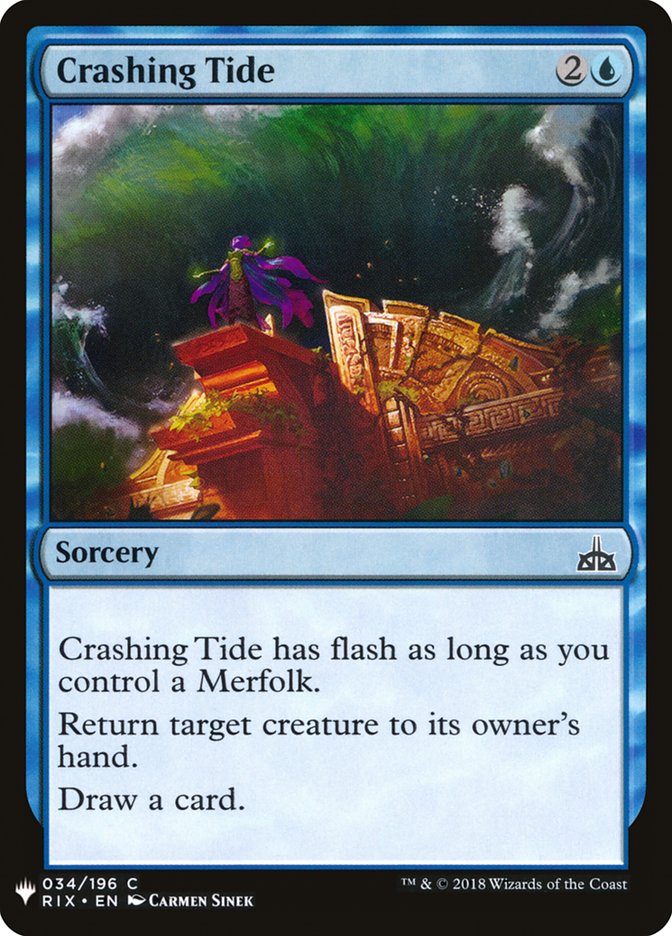 Crashing Tide [Mystery Booster] | Deep Dive Games St. Marys