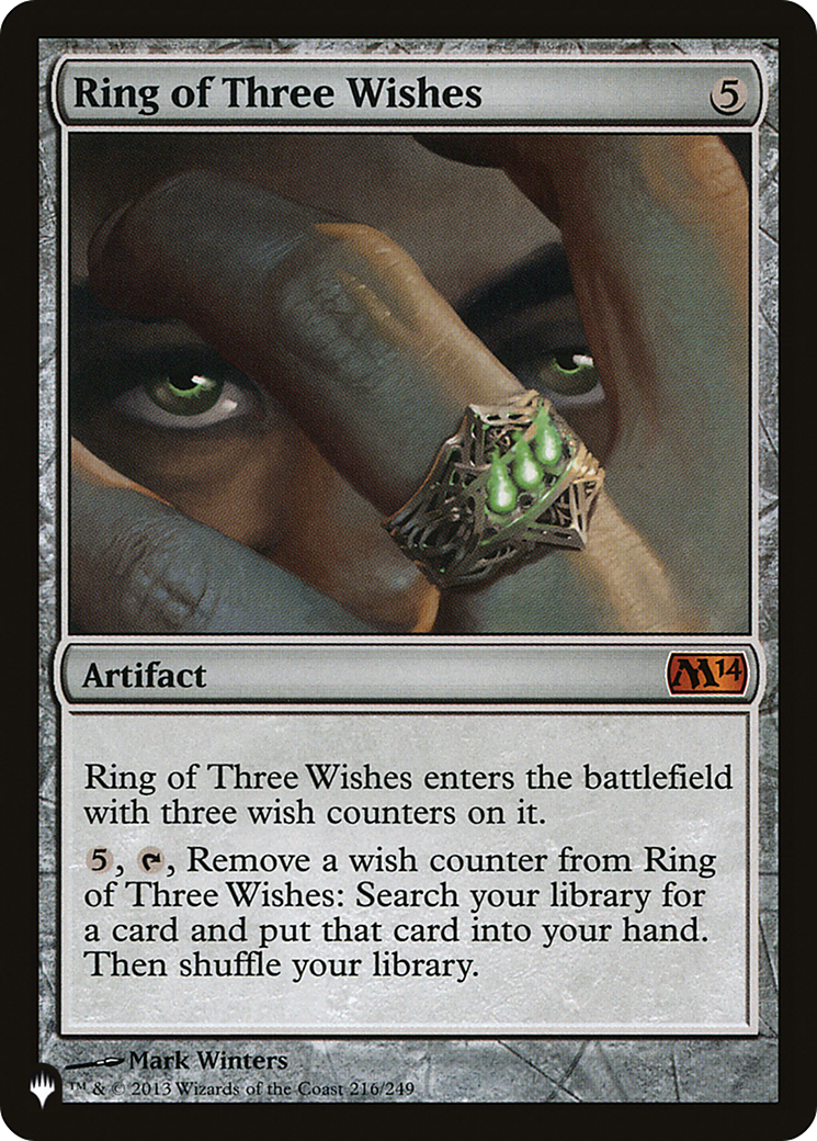 Ring of Three Wishes [The List] | Deep Dive Games St. Marys