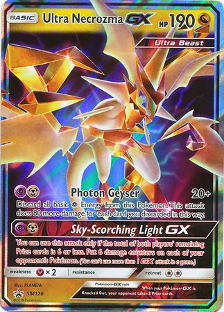 Ultra Necrozma GX (SM126) (Jumbo Card) [Sun & Moon: Black Star Promos] | Deep Dive Games St. Marys