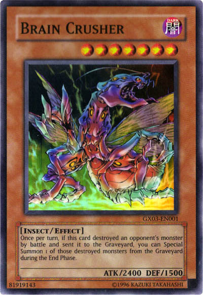 Brain Crusher [GX03-EN001] Super Rare | Deep Dive Games St. Marys