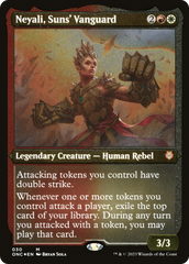 Neyali, Suns' Vanguard (Foil Etched) (Display Commander) [Phyrexia: All Will Be One Commander] | Deep Dive Games St. Marys