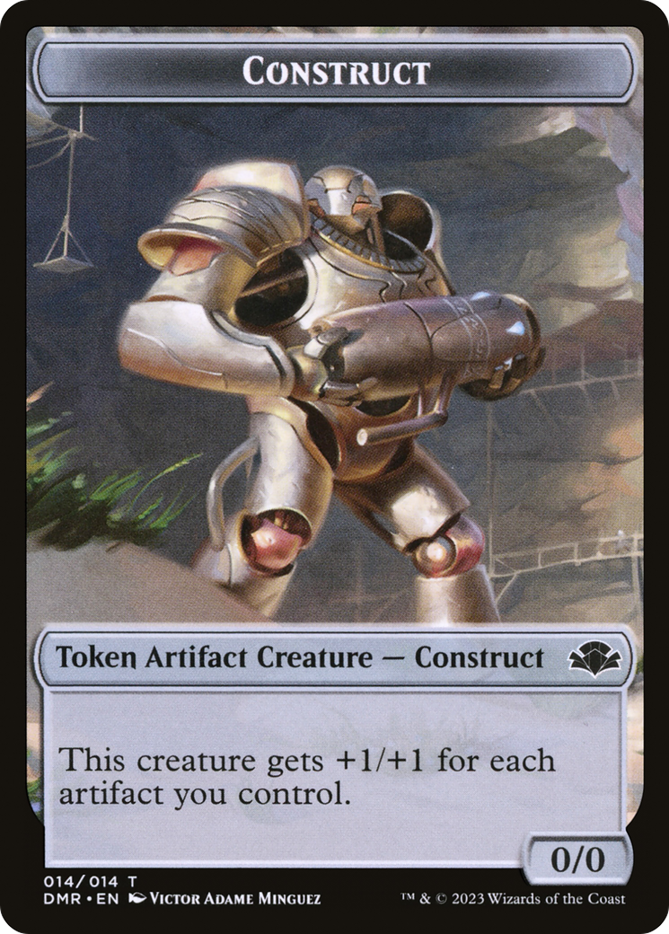 Construct Token [Dominaria Remastered Tokens] | Deep Dive Games St. Marys