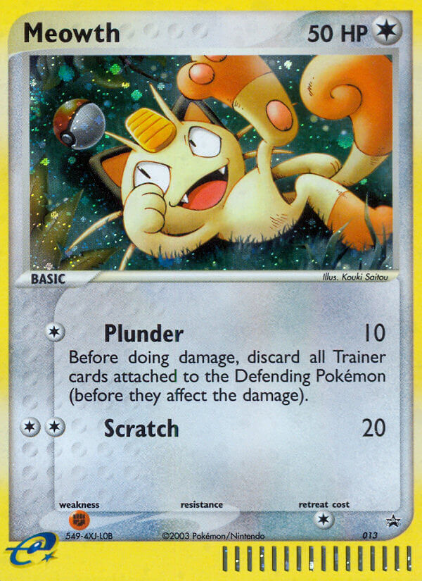 Meowth (013) [Nintendo: Black Star Promos] | Deep Dive Games St. Marys