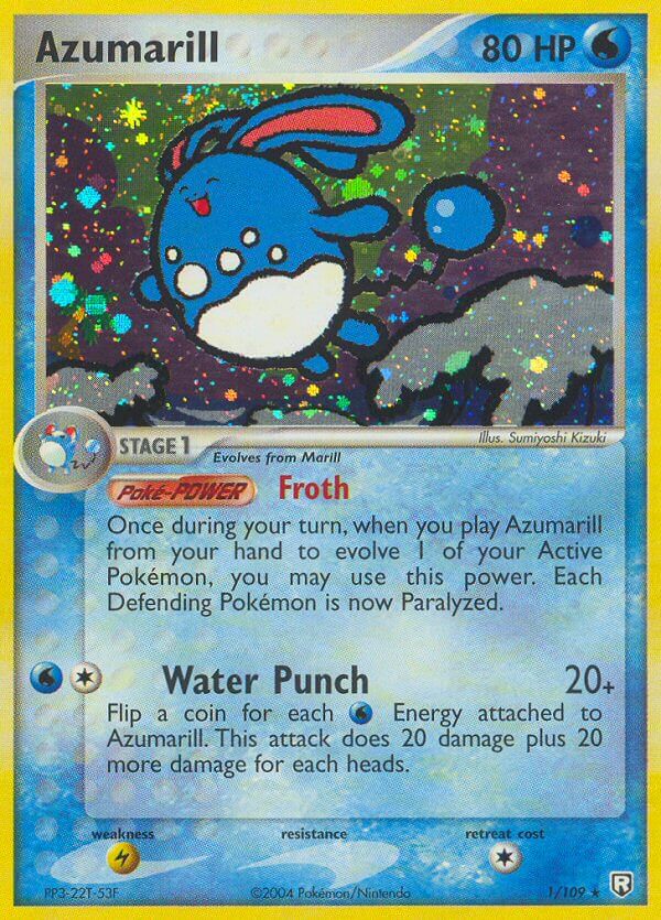 Azumarill (1/109) (Theme Deck Exclusive) [EX: Team Rocket Returns] | Deep Dive Games St. Marys