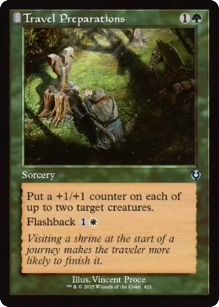 Travel Preparations (Retro Frame) [Innistrad Remastered] | Deep Dive Games St. Marys