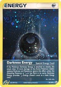 Darkness Energy (93/109) (Special) (Winner) [EX: Ruby & Sapphire] | Deep Dive Games St. Marys