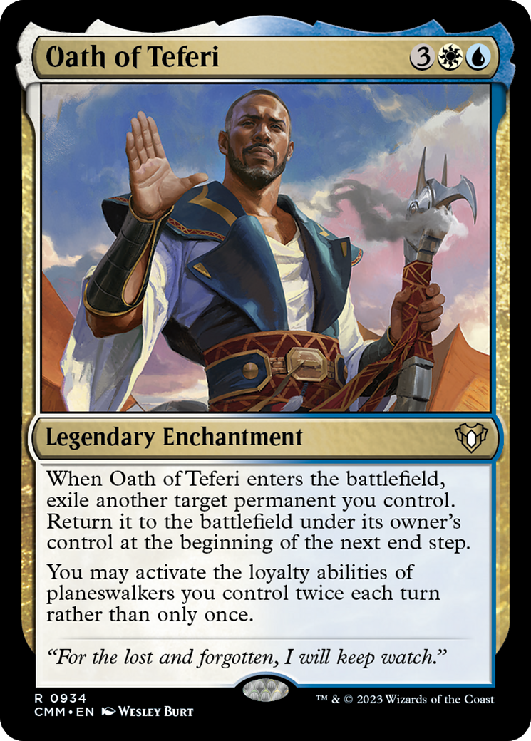 Oath of Teferi [Commander Masters] | Deep Dive Games St. Marys