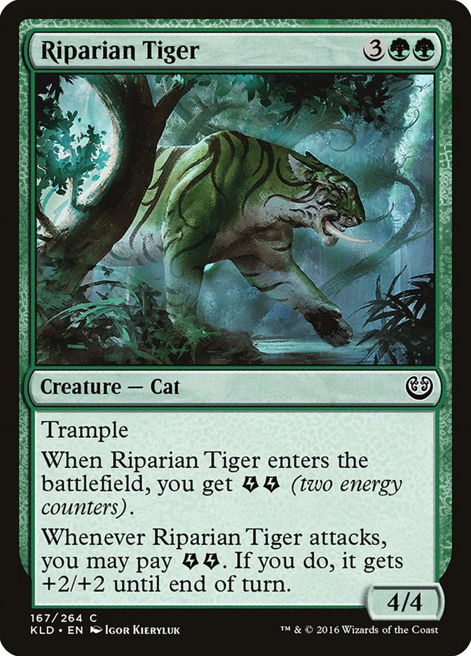 Riparian Tiger [Kaladesh] | Deep Dive Games St. Marys