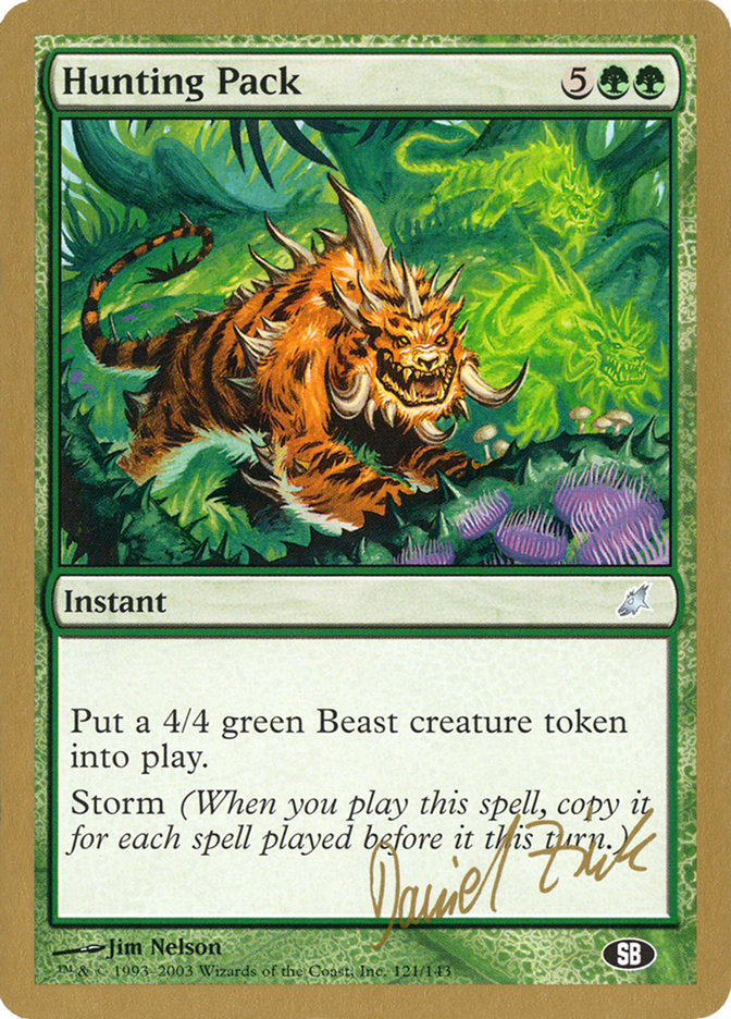 Hunting Pack (Daniel Zink) (SB) [World Championship Decks 2003] | Deep Dive Games St. Marys