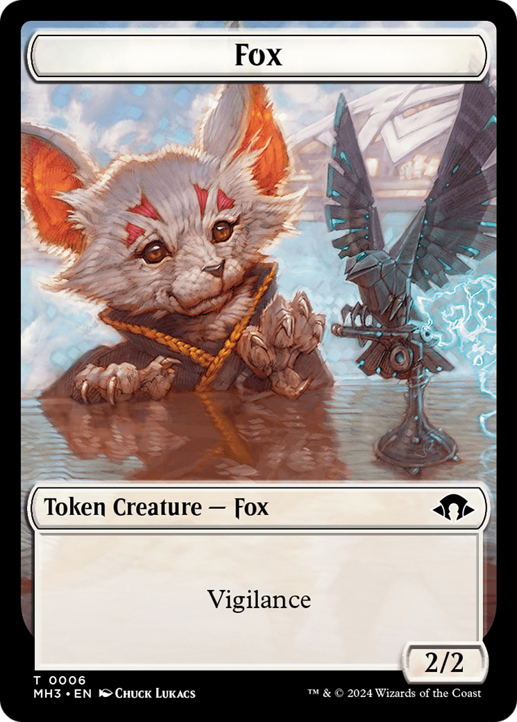 Servo // Fox Double-Sided Token [Modern Horizons 3 Tokens] | Deep Dive Games St. Marys