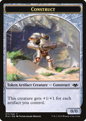 Soldier (004) // Construct (017) Double-Sided Token [Modern Horizons Tokens] | Deep Dive Games St. Marys