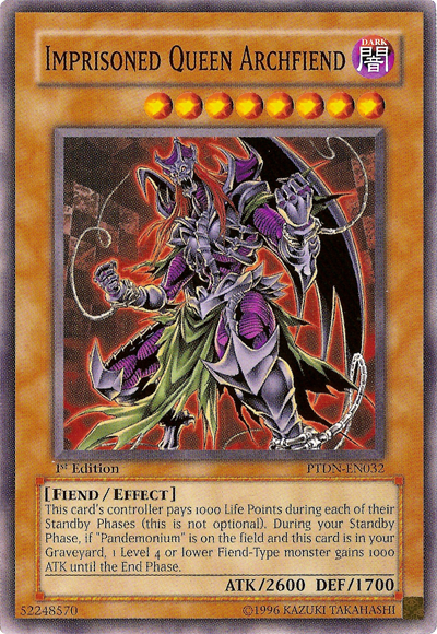 Imprisoned Queen Archfiend [PTDN-EN032] Common | Deep Dive Games St. Marys