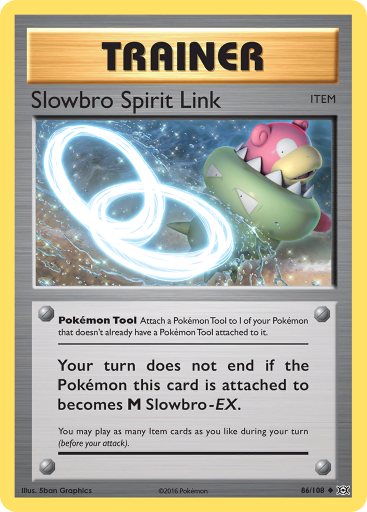 Slowbro Spirit Link (86/108) [XY: Evolutions] | Deep Dive Games St. Marys