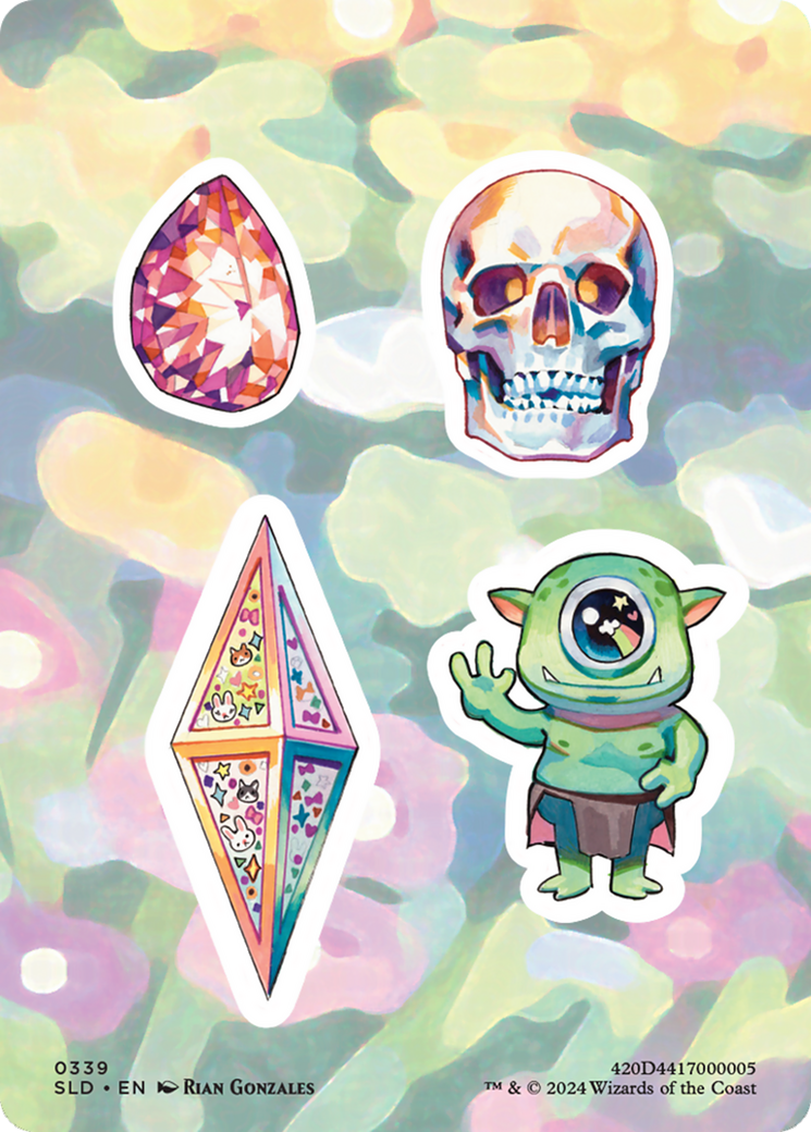 Sticker Sheet (0339) [Secret Lair Drop Series] | Deep Dive Games St. Marys
