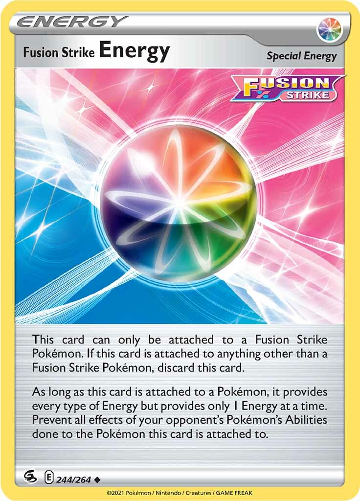 Fusion Strike Energy (244/264) [Sword & Shield: Fusion Strike] | Deep Dive Games St. Marys