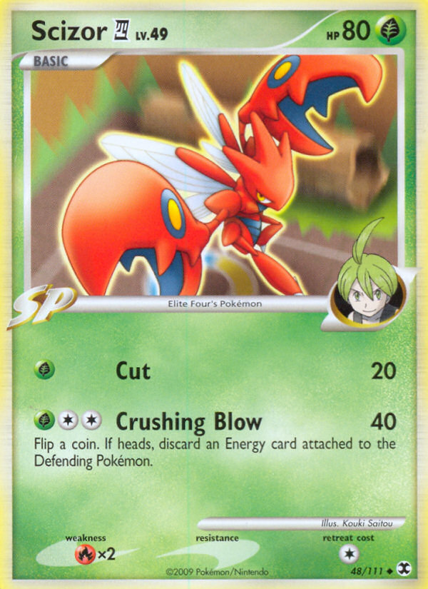 Scizor (48/111) [Platinum: Rising Rivals] | Deep Dive Games St. Marys