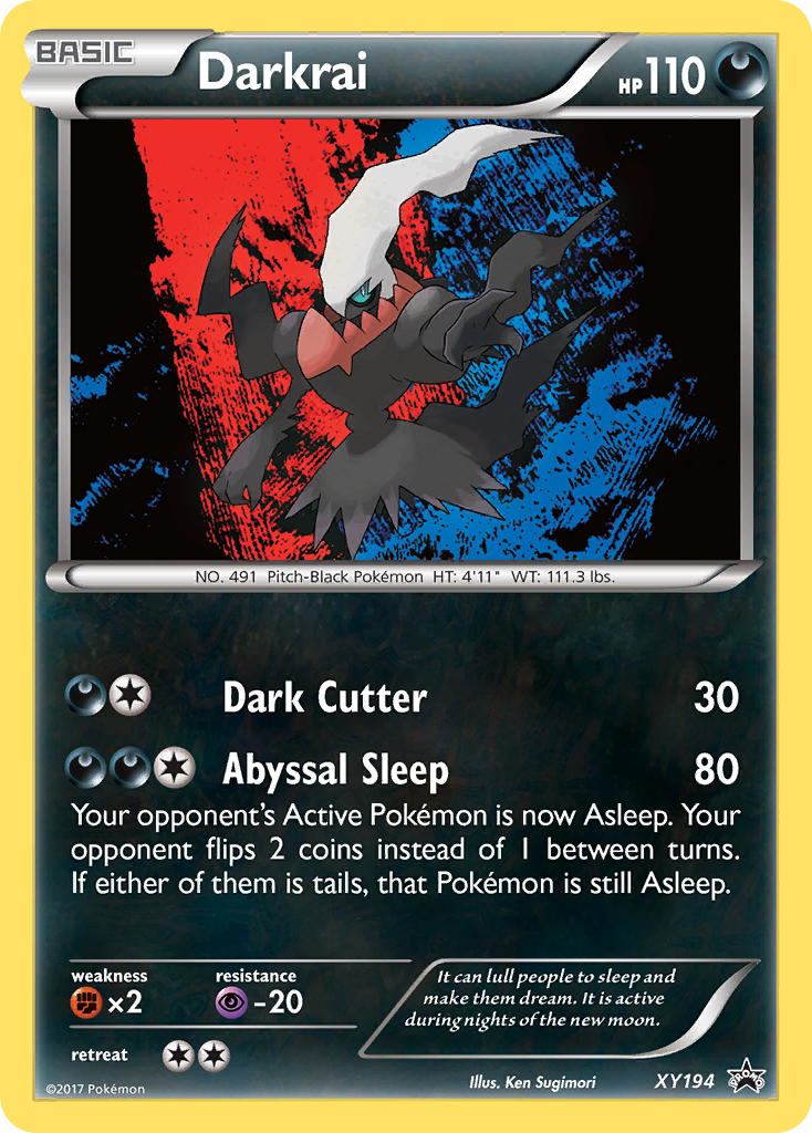 Darkrai (XY194) [XY: Black Star Promos] | Deep Dive Games St. Marys