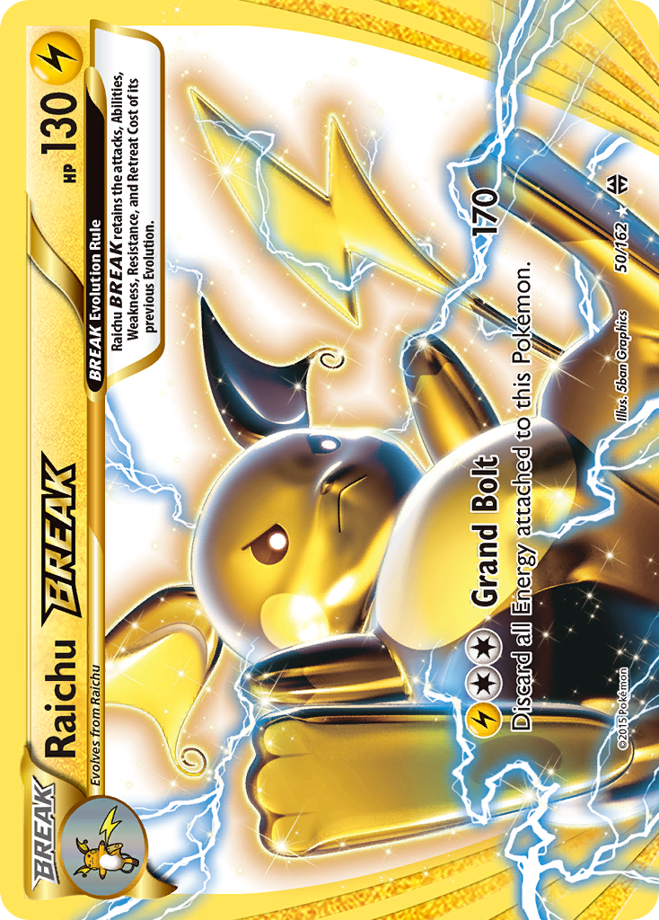 Raichu BREAK (50/162) [XY: BREAKthrough] | Deep Dive Games St. Marys