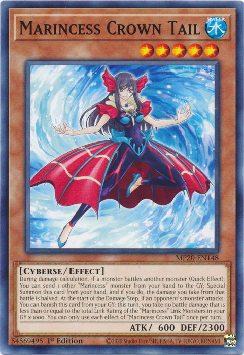 Marincess Crown Tail [MP20-EN148] Common | Deep Dive Games St. Marys