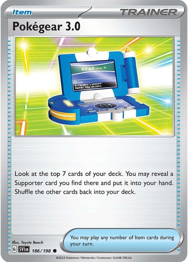 Pokegear 3.0 (186/198) [Scarlet & Violet: Base Set] | Deep Dive Games St. Marys