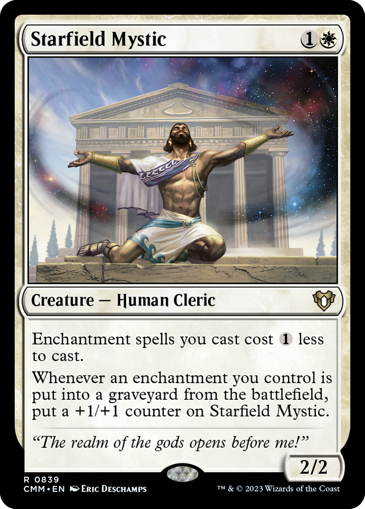 Starfield Mystic [Commander Masters] | Deep Dive Games St. Marys