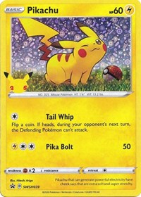 Pikachu (SWSH039) (General Mills Promo) [Miscellaneous Cards] | Deep Dive Games St. Marys