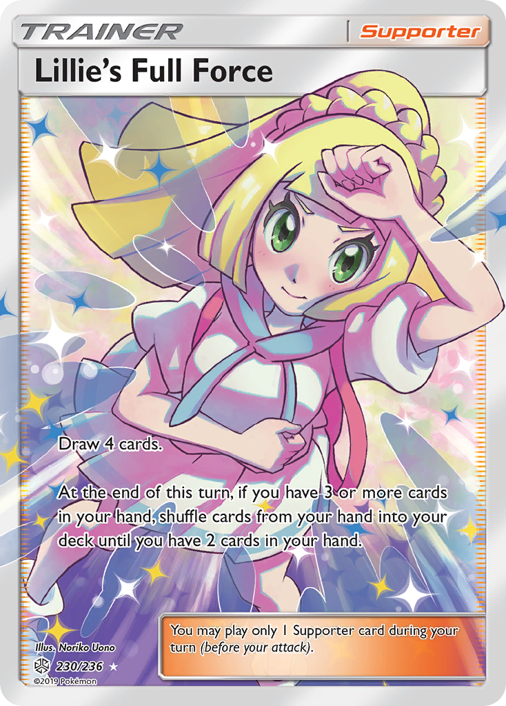 Lillie's Full Force (230/236) [Sun & Moon: Cosmic Eclipse] | Deep Dive Games St. Marys