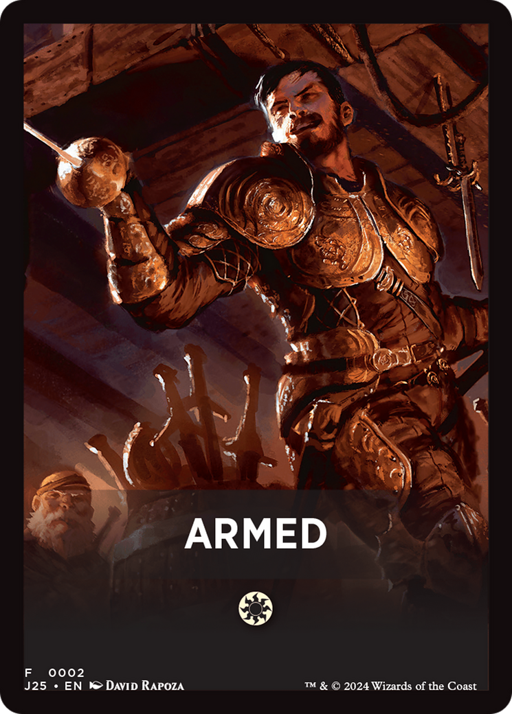 Armed Theme Card [Foundations Jumpstart Front Cards] | Deep Dive Games St. Marys