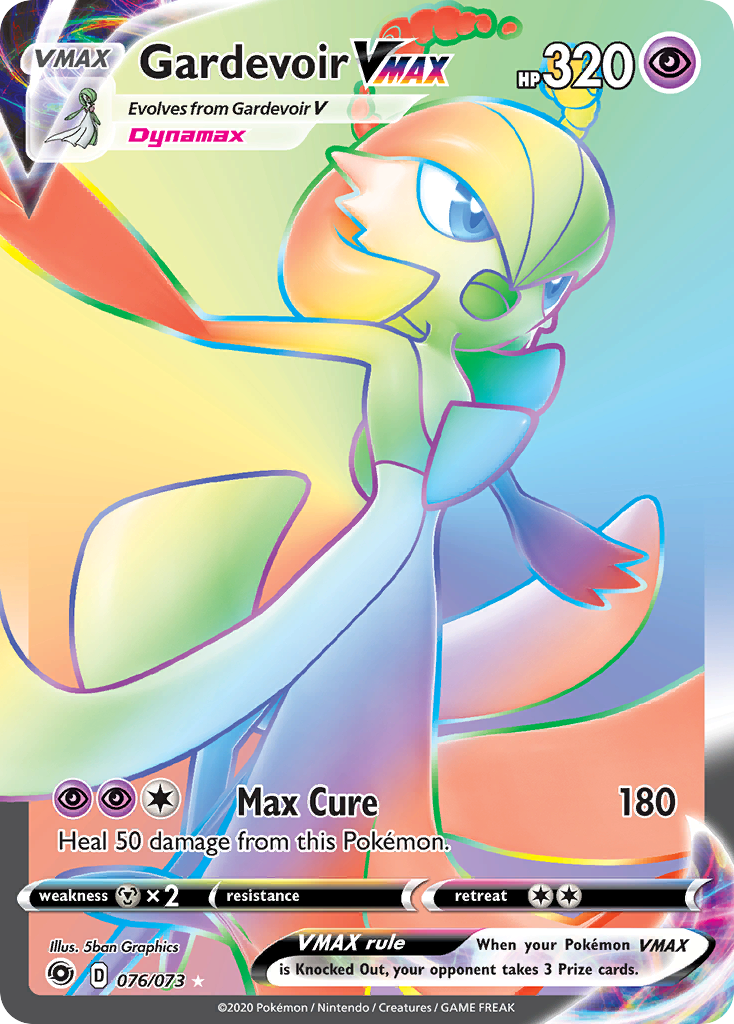 Gardevoir VMAX (076/073) [Sword & Shield: Champion's Path] | Deep Dive Games St. Marys