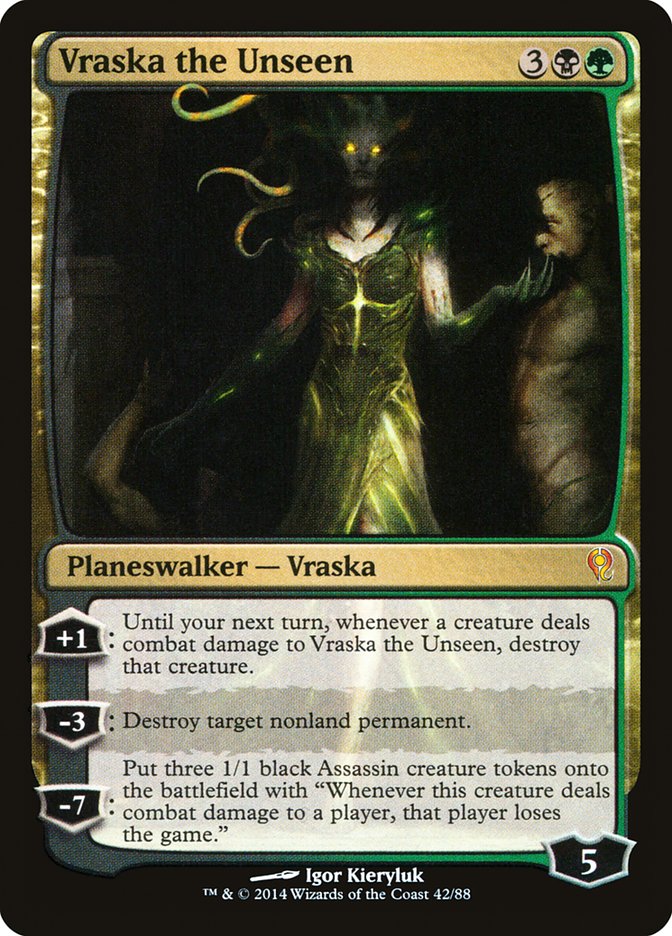 Vraska the Unseen [Duel Decks: Jace vs. Vraska] | Deep Dive Games St. Marys