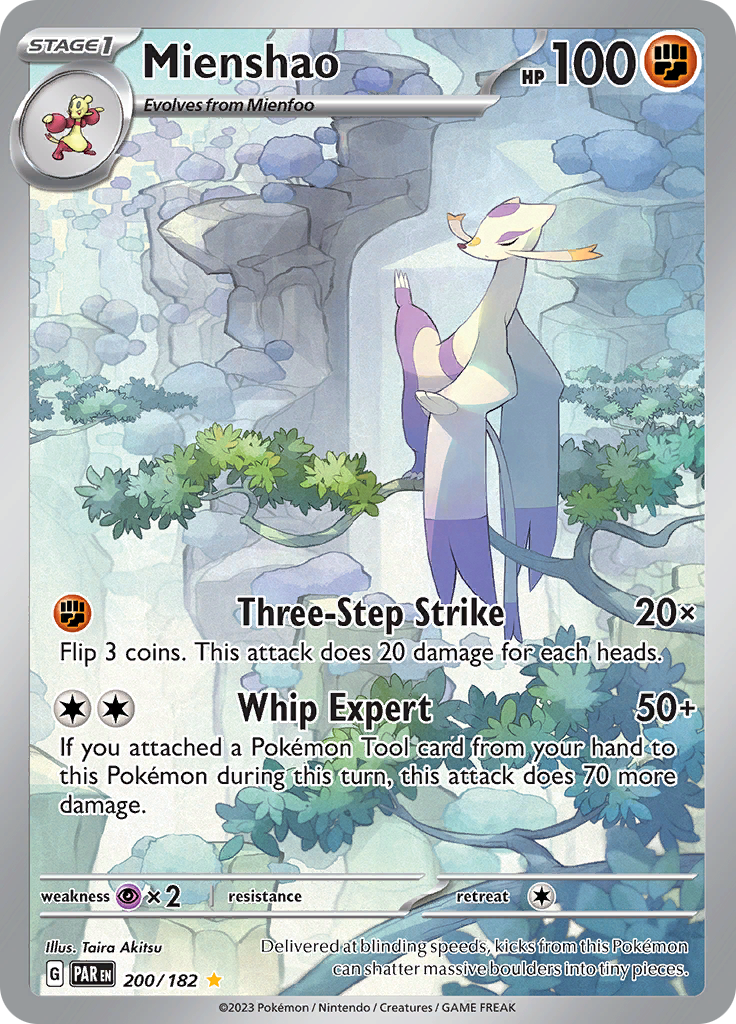 Mienshao (200/182) [Scarlet & Violet: Paradox Rift] | Deep Dive Games St. Marys