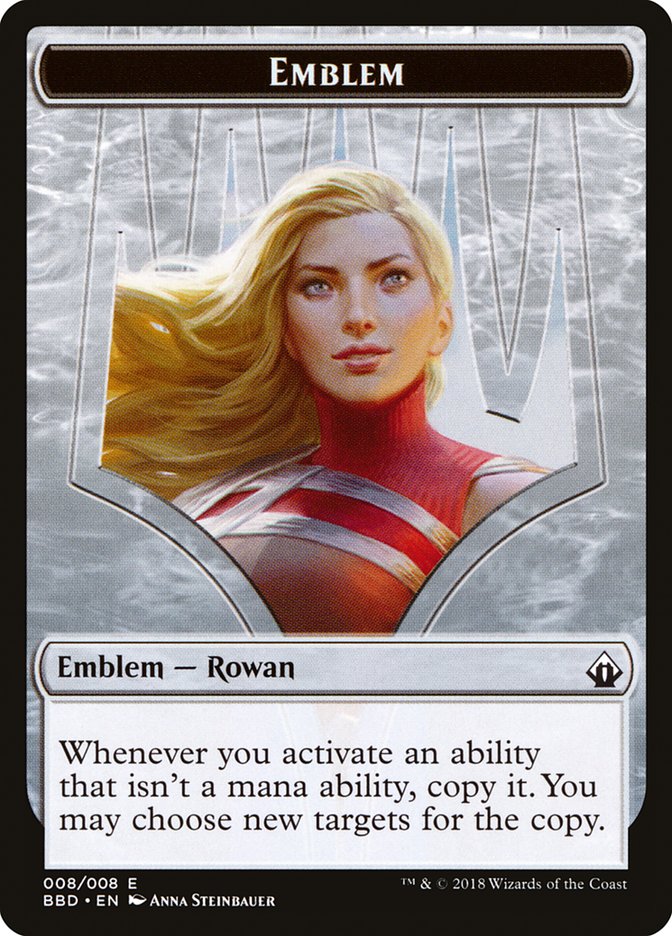 Rowan Kenrith Emblem [Battlebond Tokens] | Deep Dive Games St. Marys