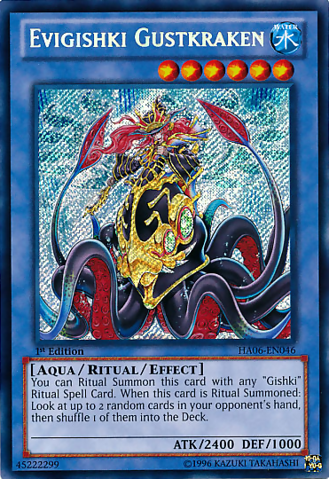 Evigishki Gustkraken [HA06-EN046] Secret Rare | Deep Dive Games St. Marys