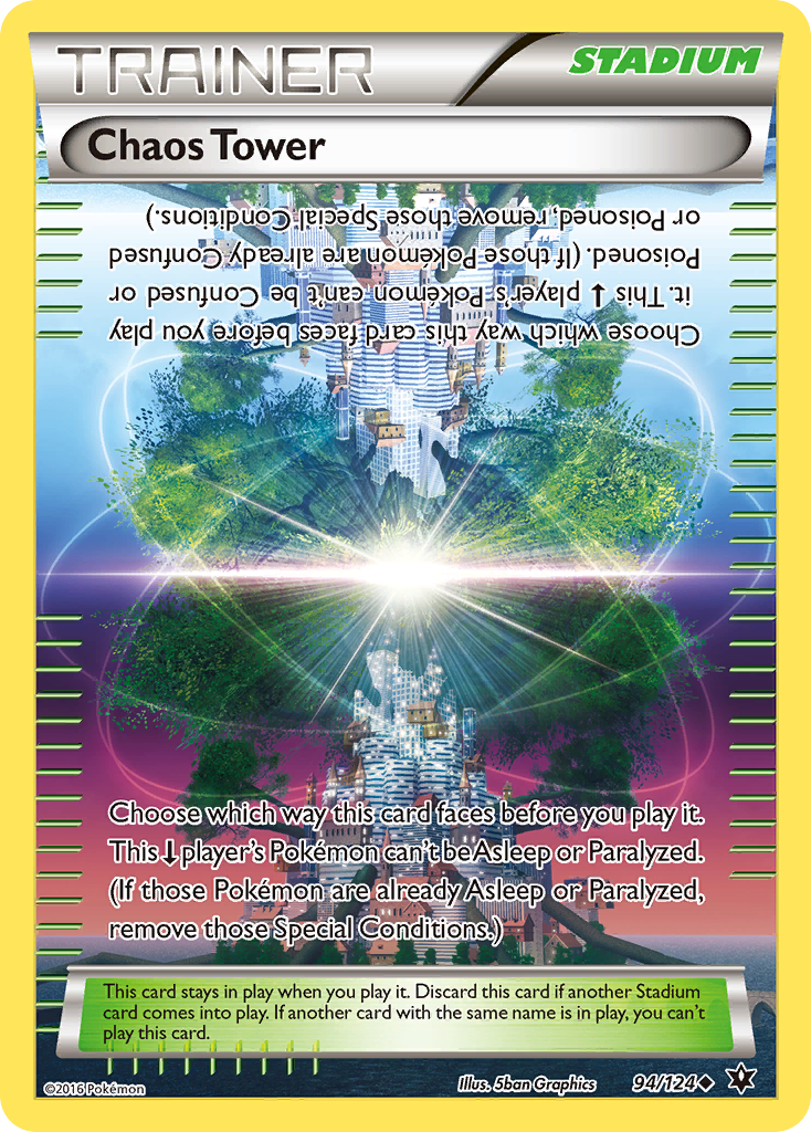 Chaos Tower (94/124) [XY: Fates Collide] | Deep Dive Games St. Marys