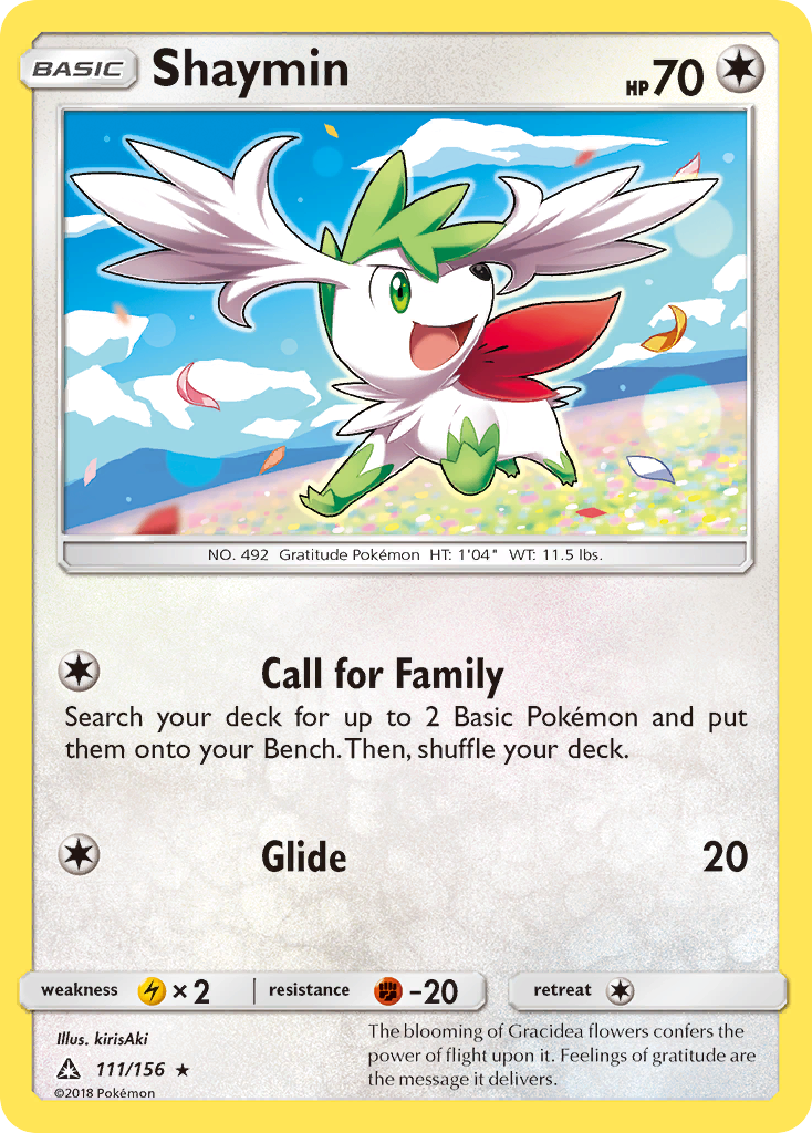 Shaymin (111/156) [Sun & Moon: Ultra Prism] | Deep Dive Games St. Marys