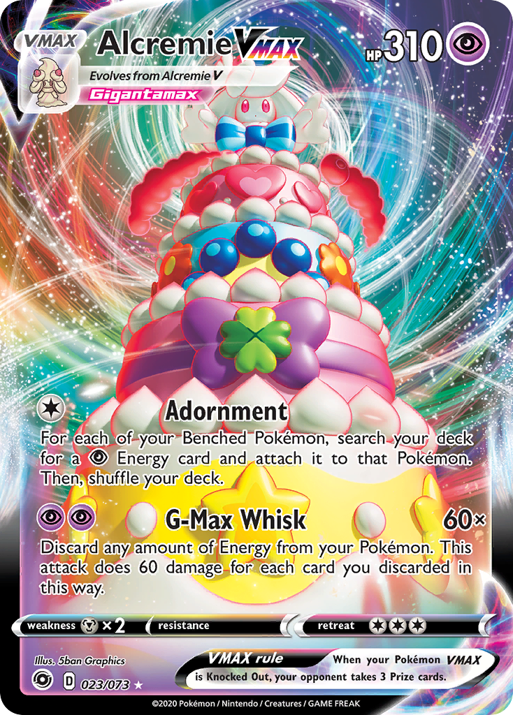 Alcremie VMAX (023/073) [Sword & Shield: Champion's Path] | Deep Dive Games St. Marys