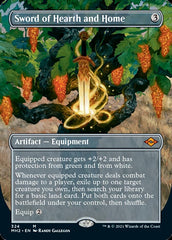 Sword of Hearth and Home (Borderless Alternate Art) [Modern Horizons 2] | Deep Dive Games St. Marys