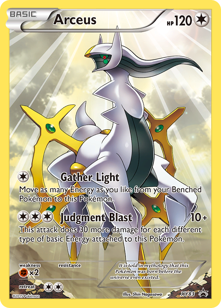 Arceus (XY83) [XY: Black Star Promos] | Deep Dive Games St. Marys