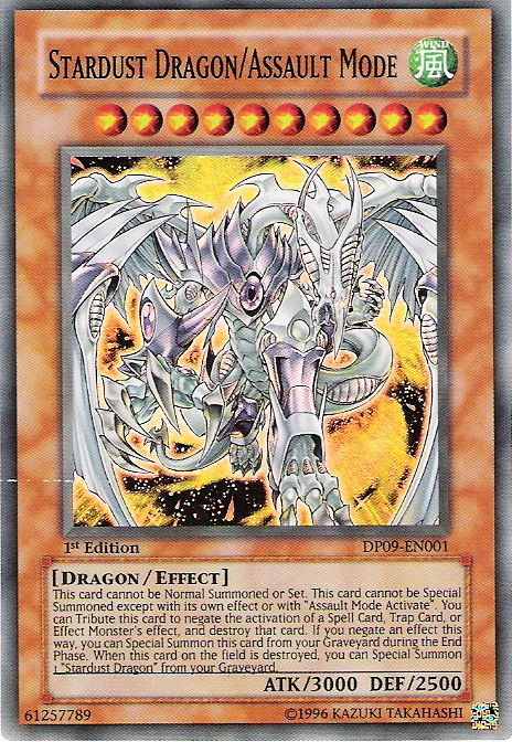 Stardust Dragon/Assault Mode [DP09-EN001] Super Rare | Deep Dive Games St. Marys