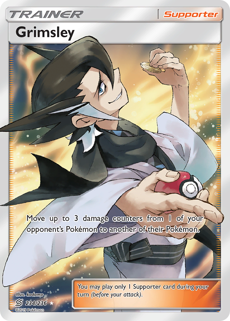 Grimsley (234/236) [Sun & Moon: Unified Minds] | Deep Dive Games St. Marys