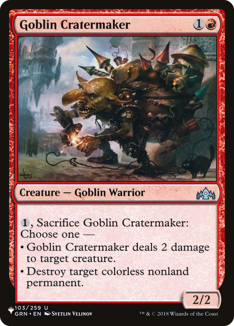 Goblin Cratermaker [The List] | Deep Dive Games St. Marys