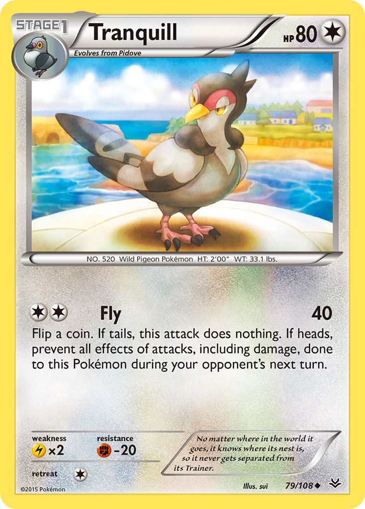 Tranquill (79/108) [XY: Roaring Skies] | Deep Dive Games St. Marys