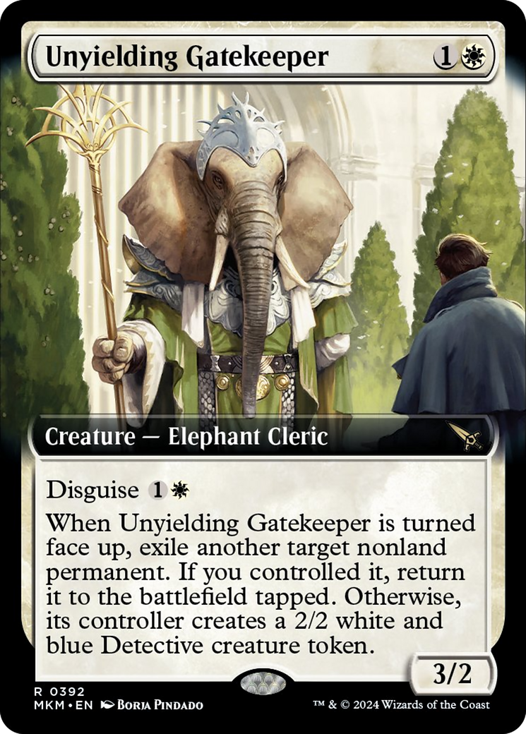 Unyielding Gatekeeper (Extended Art) [Murders at Karlov Manor] | Deep Dive Games St. Marys