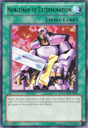 Nobleman of Extermination (Green) [DL11-EN015] Rare | Deep Dive Games St. Marys