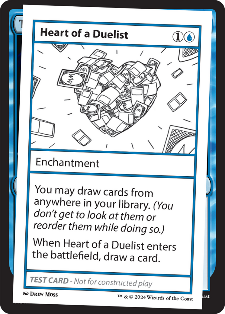 Heart of a Duelist [Mystery Booster 2 Playtest Cards] | Deep Dive Games St. Marys