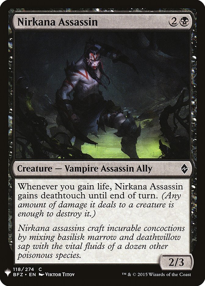 Nirkana Assassin [Mystery Booster] | Deep Dive Games St. Marys
