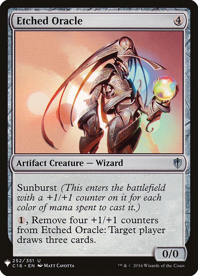 Etched Oracle [Mystery Booster] | Deep Dive Games St. Marys