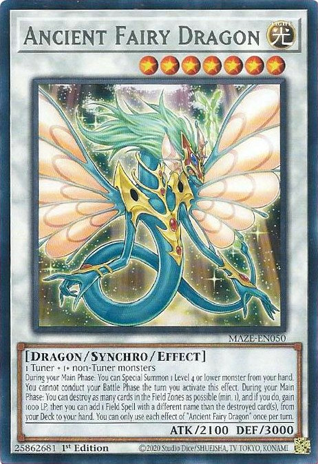 Ancient Fairy Dragon [MAZE-EN050] Rare | Deep Dive Games St. Marys